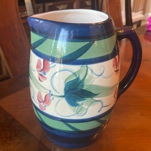 Vintage Gail Pittman Signed Pitcher